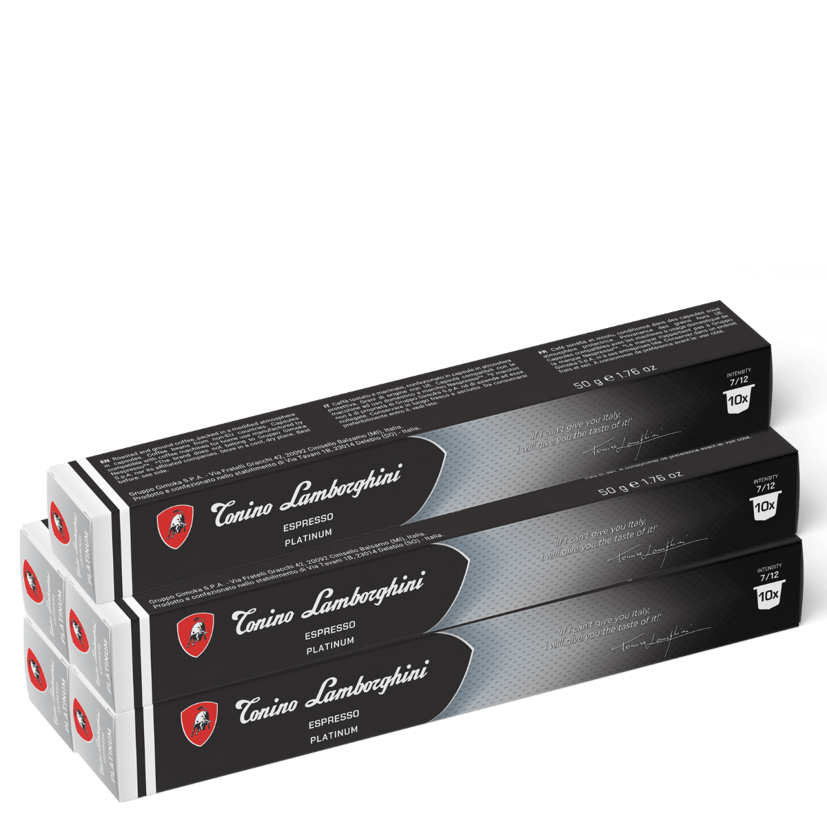 Espresso Capsules – Platinum | Nespresso Compatible - Tonino Lamborghini
