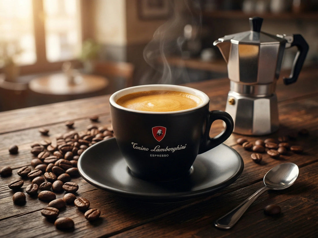Black Coffee Recipe (Italian Style) - Tonino Lamborghini