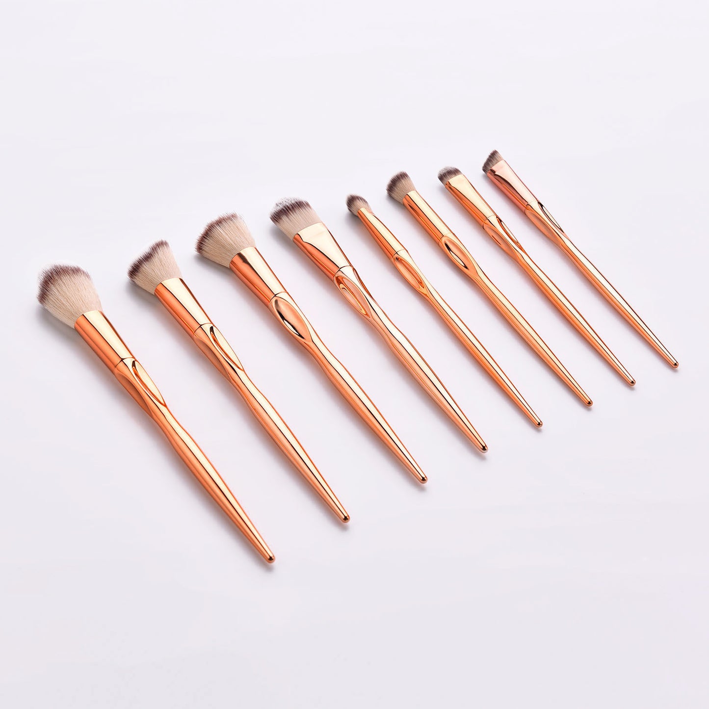 8 Makeup Brush Sets - Soft and Luxury - Lusso Scelta