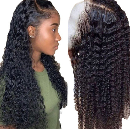 Brazilian Kinky Curly Lace Front Wig - Luxury 9A Grade Human Hair - Lusso Scelta