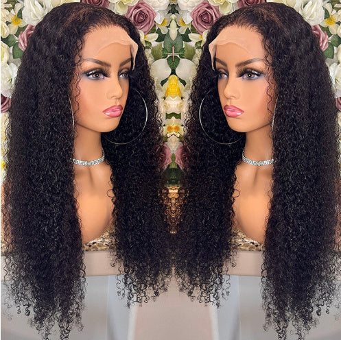 Brazilian Kinky Curly Lace Front Wig - Luxury 9A Grade Human Hair - Lusso Scelta