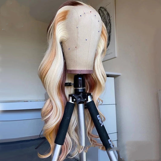 Body Wave Lace Front Wig - Premium Luxury Blonde Human Hair - Lusso Scelta