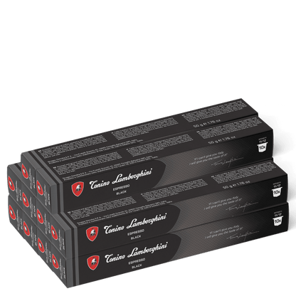 Espresso Capsules – Black | Nespresso Compatible - Tonino Lamborghini