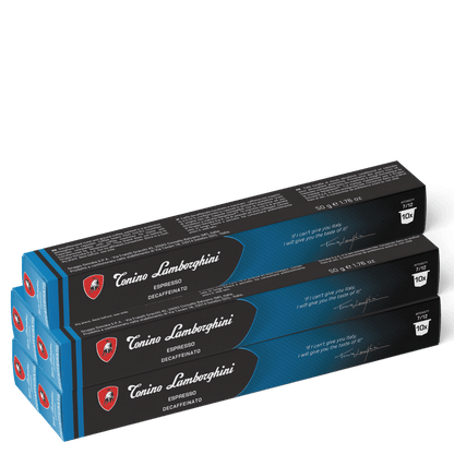 Espresso Capsules – Decaf | Nespresso Compatible - Tonino Lamborghini