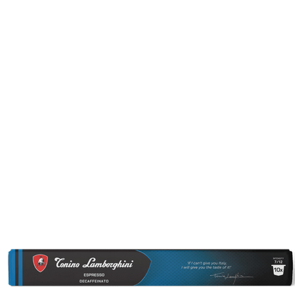 Espresso Capsules – Decaf | Nespresso Compatible - Tonino Lamborghini