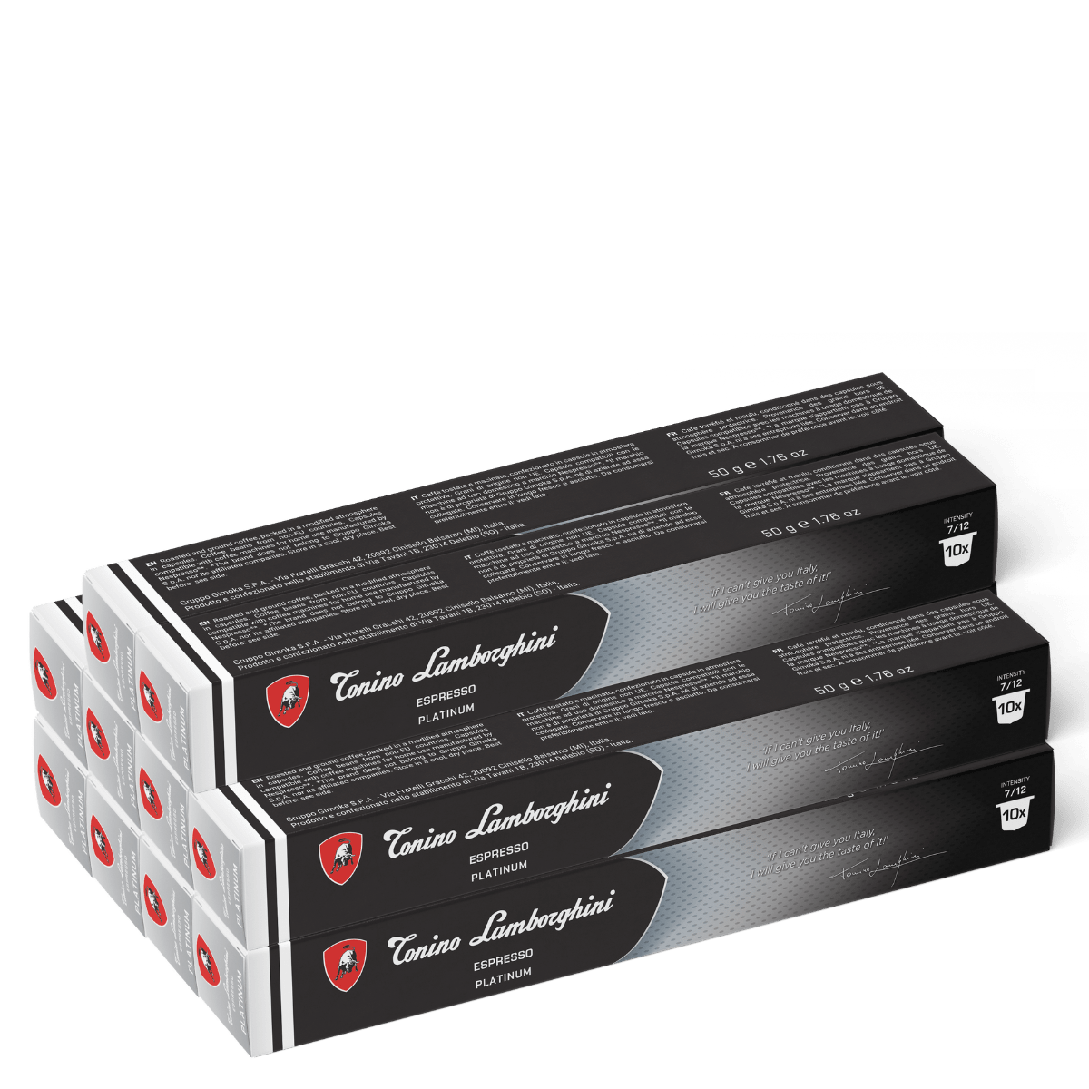 Espresso Capsules – Platinum | Nespresso Compatible - Tonino Lamborghini