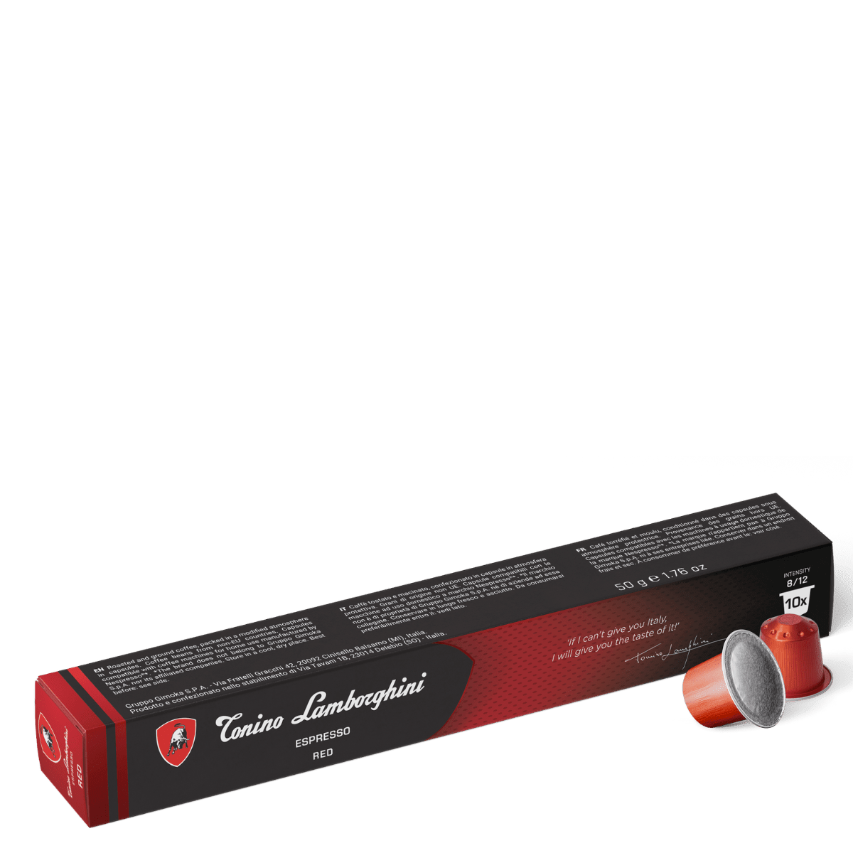 Espresso Capsules – Red | Nespresso Compatible - Tonino Lamborghini