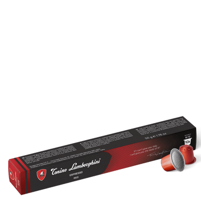 Espresso Capsules – Red | Nespresso Compatible - Tonino Lamborghini