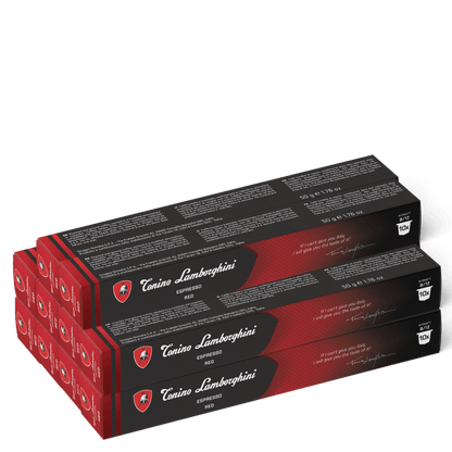 Espresso Capsules – Red | Nespresso Compatible - Tonino Lamborghini