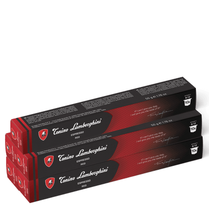 Espresso Capsules – Red | Nespresso Compatible - Tonino Lamborghini