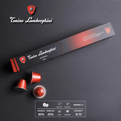 Espresso Capsules – Red | Nespresso Compatible - Tonino Lamborghini