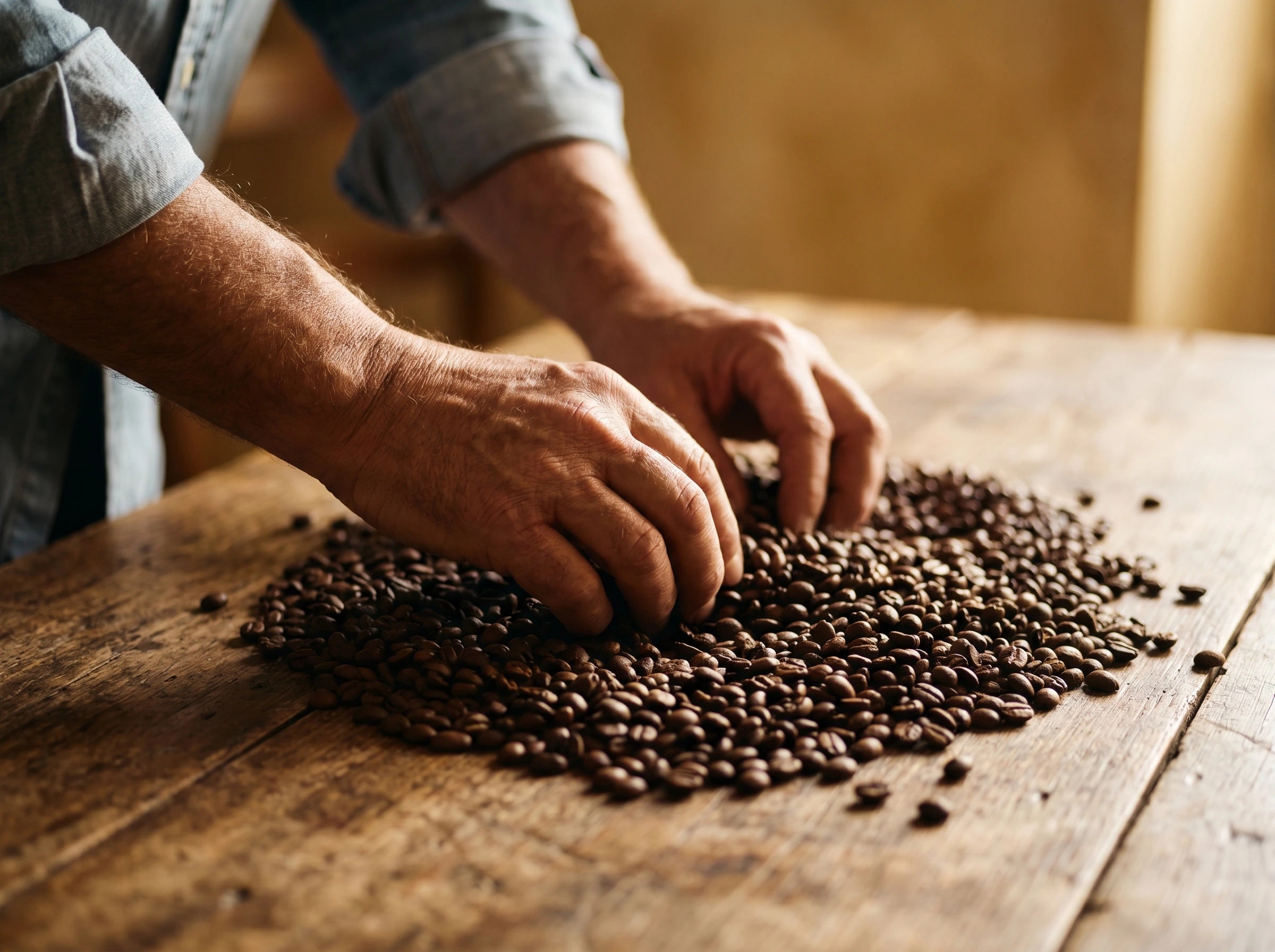 The hands behind Lusso Scelta — decades of experience selecting Italian coffee for North America
