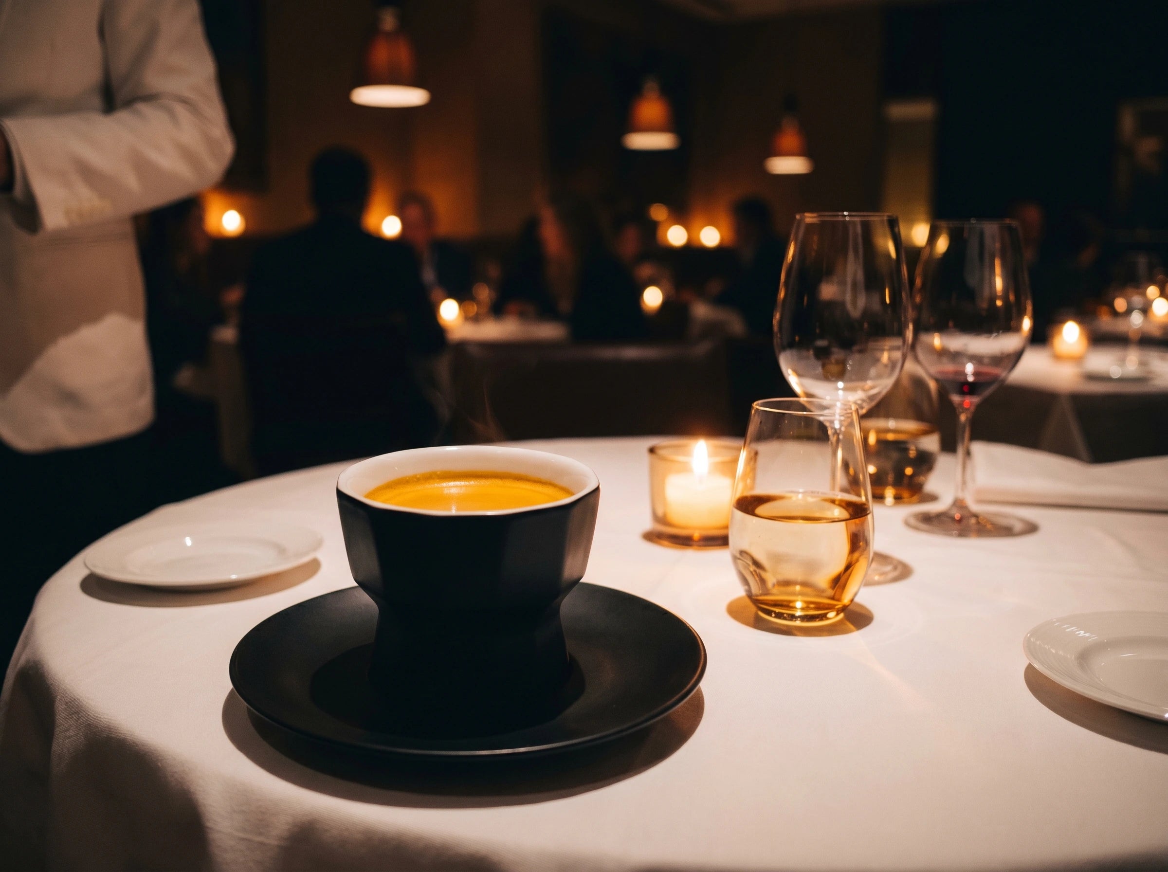 Lusso Scelta Italian coffee in a luxury Canadian hospitality setting