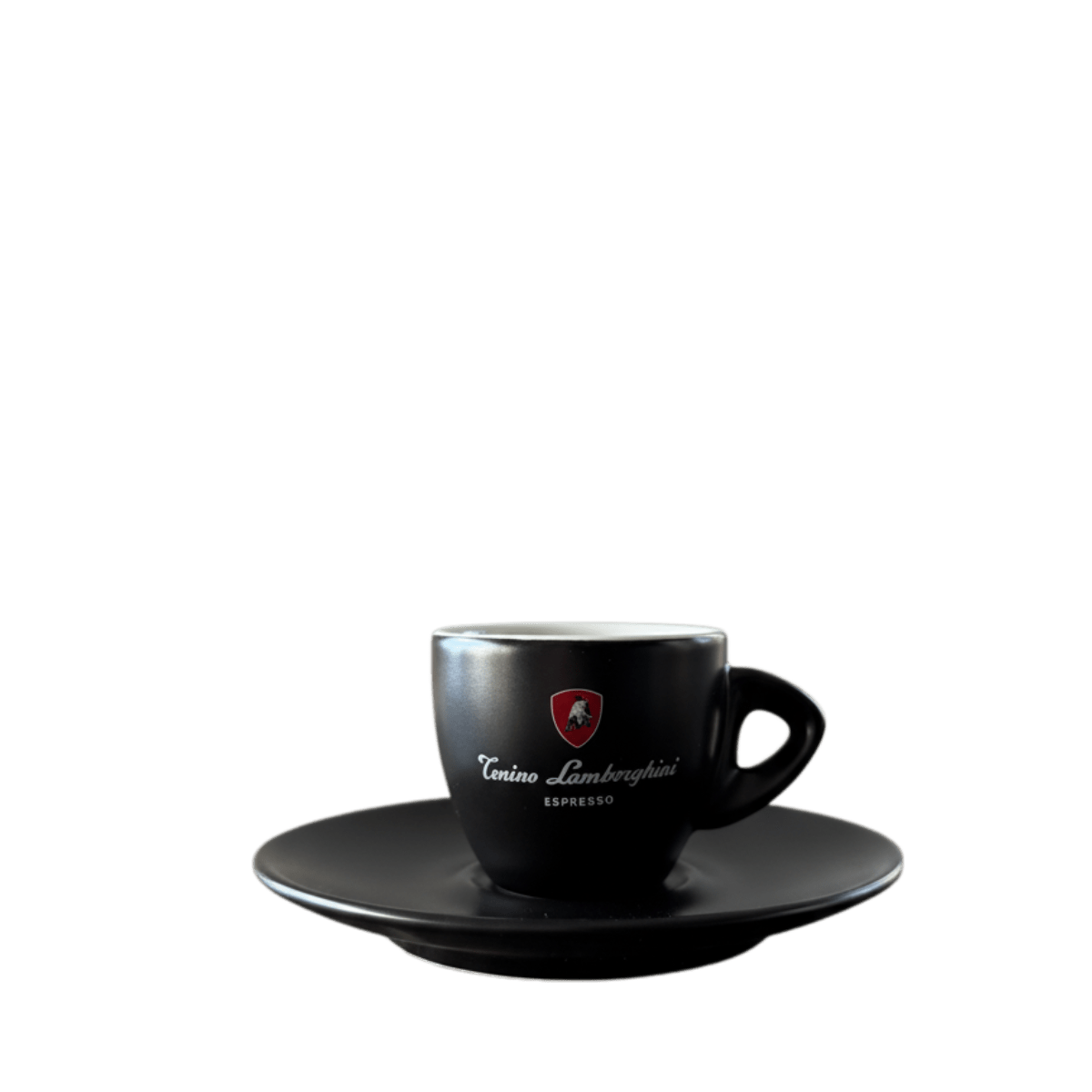 Italian Coffee Cup and Saucer - Black Collection - Tonino Lamborghini