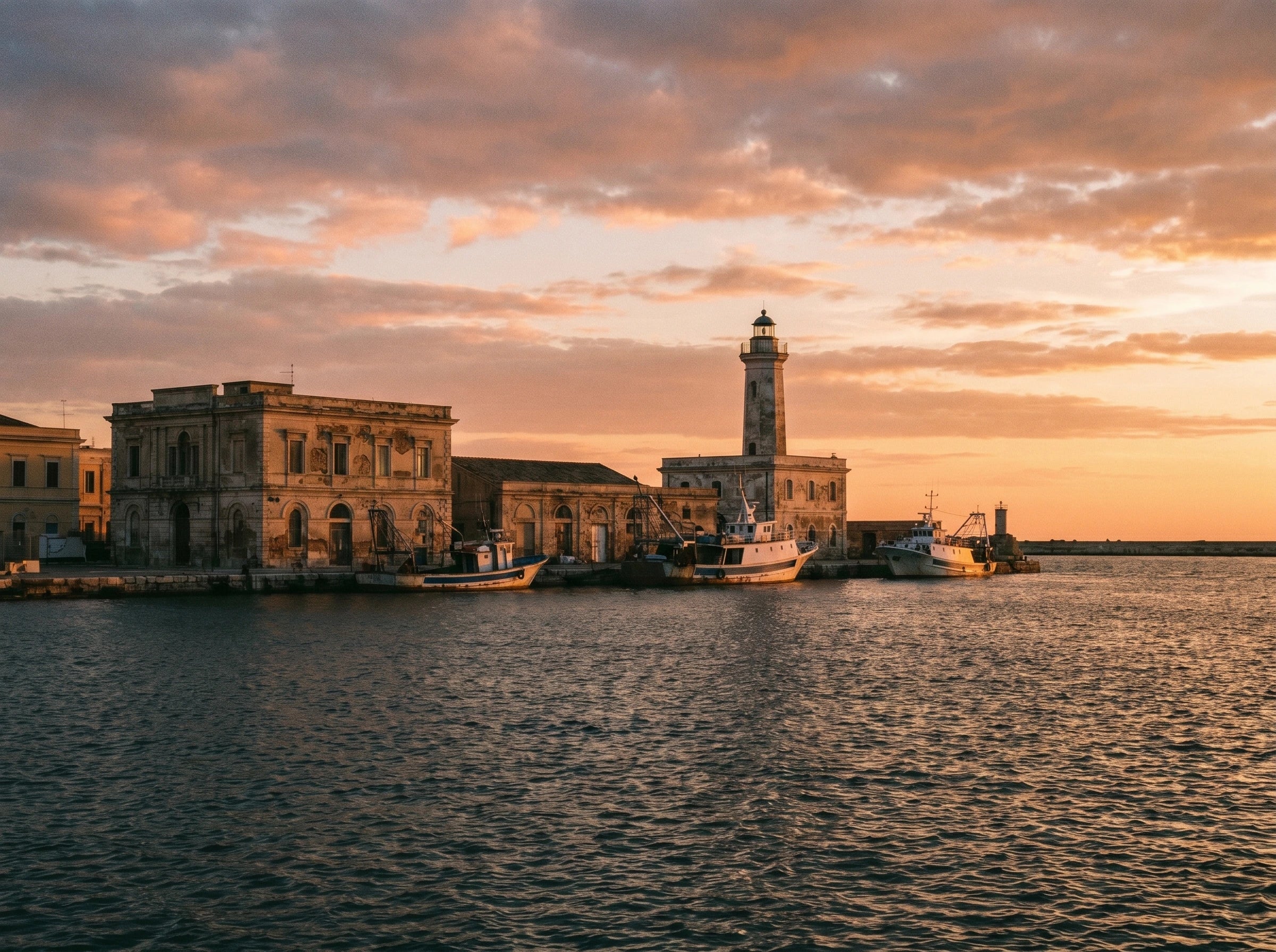 The Italian Adriatic at golden hour — where the journey to Lusso Scelta begins