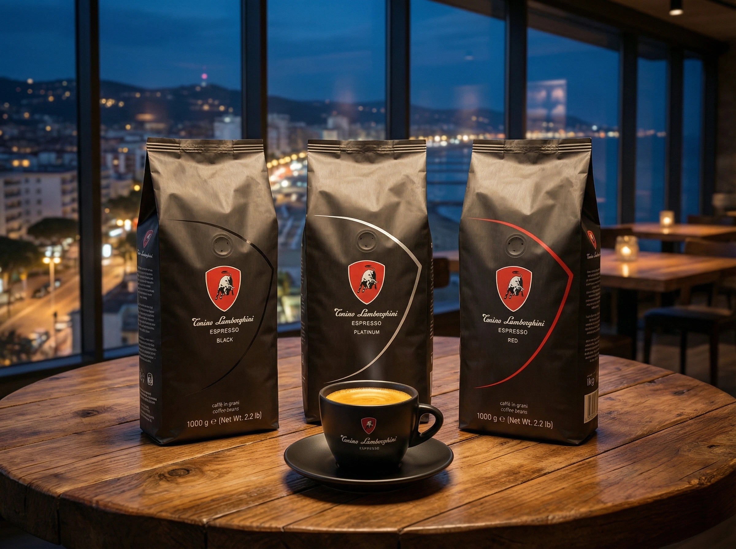 Tonino Lamborghini luxury coffee beans and espresso collection - Official Canadian Distributor