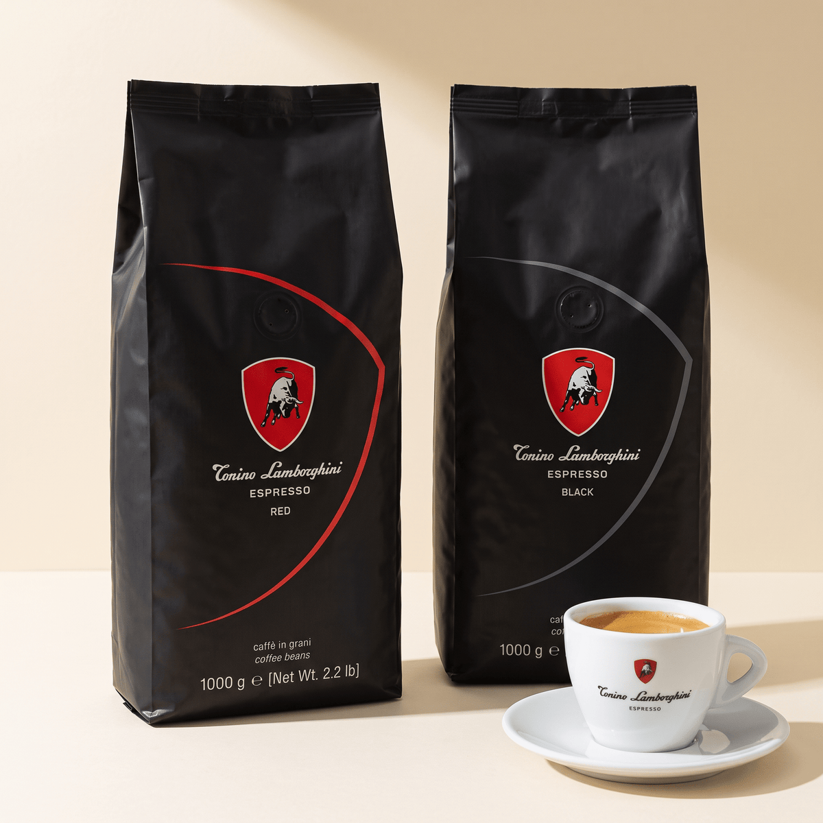 Rosso And Nero Espresso Bundle - Tonino Lamborghini