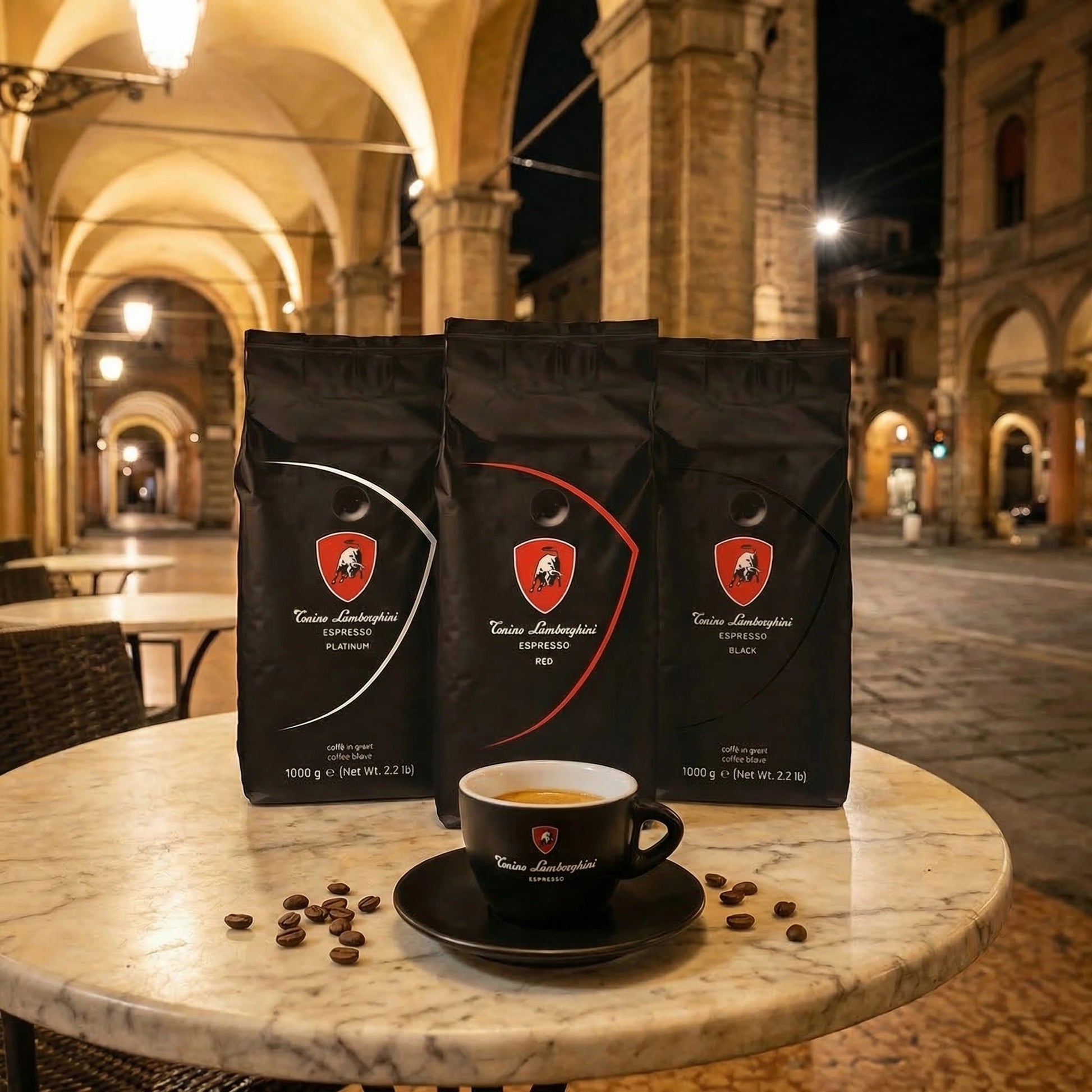 The Signature Trio — 3kg Italian Espresso Beans Bundle - Tonino Lamborghini