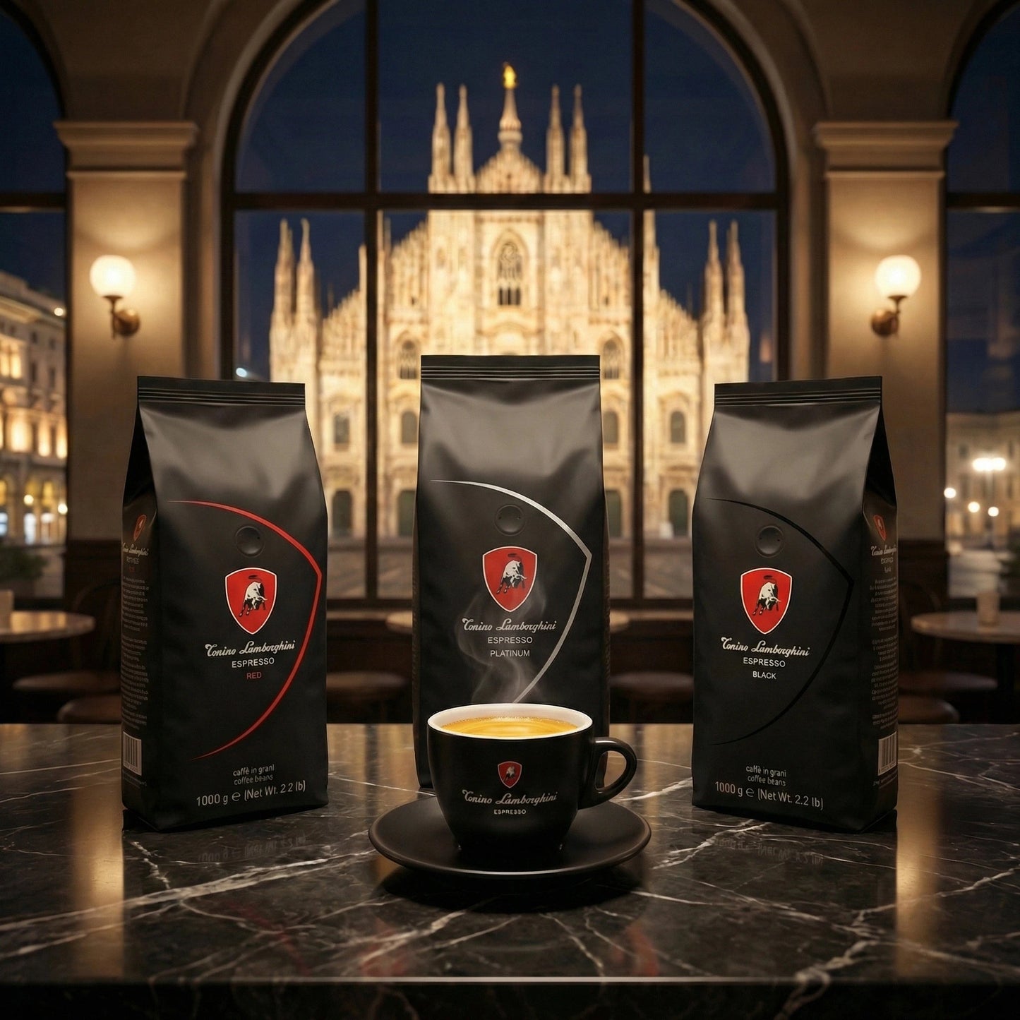 The Signature Trio — 3kg Italian Espresso Beans Bundle - Tonino Lamborghini