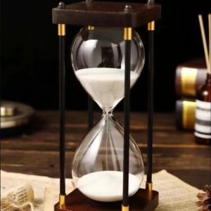 1-Hour Decorative Hourglass Timer - Luxury Vintage Home Decor